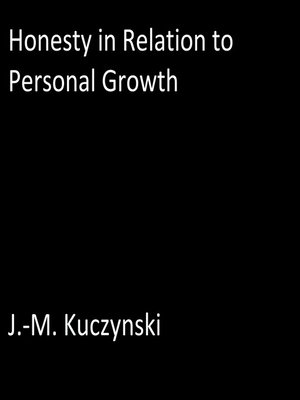 cover image of Honesty in Relation to Personal Growth